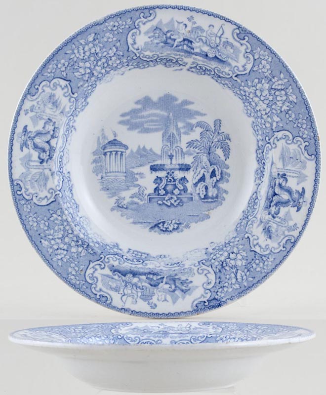 Dessert or Small Soup Plate c1870